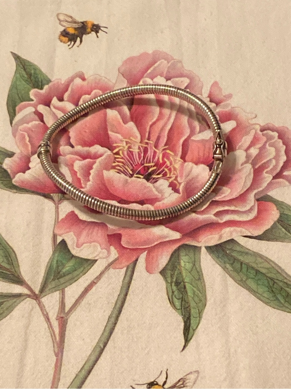 Sterling Silver Coil Bracelet - Silver